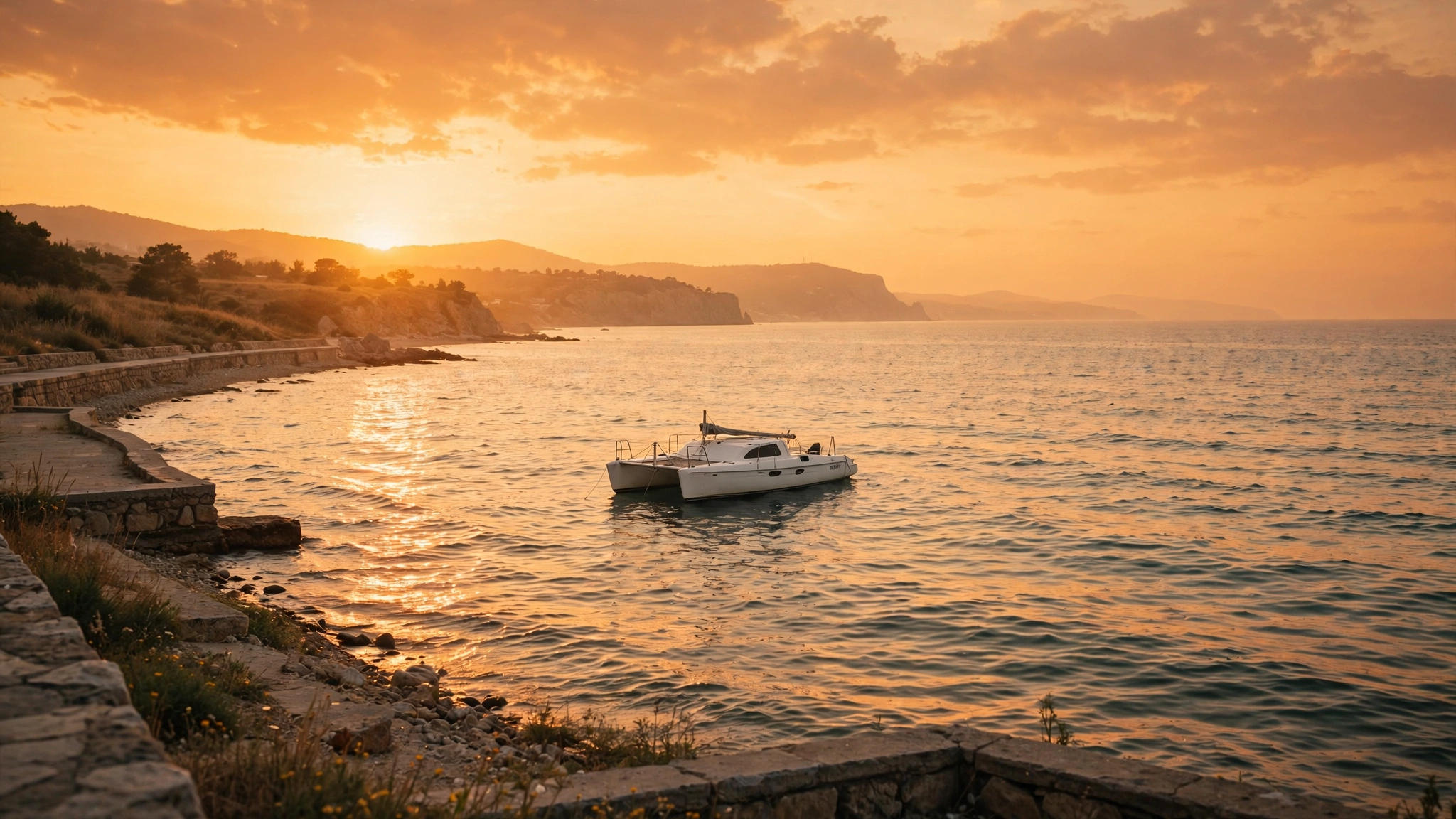 Морская прогулка у берегов Крыма
